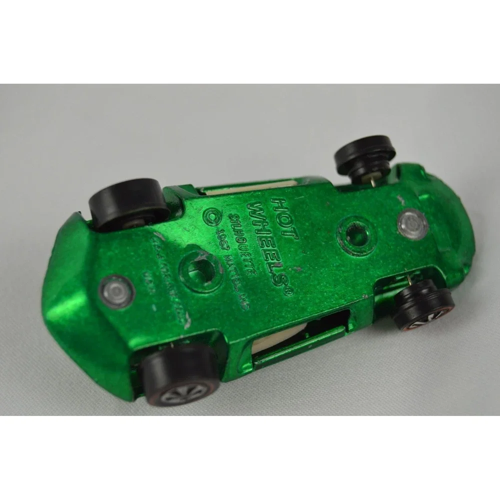 Redline Hot Wheels 1967 Silhouette Green Spectraflame Clean Original